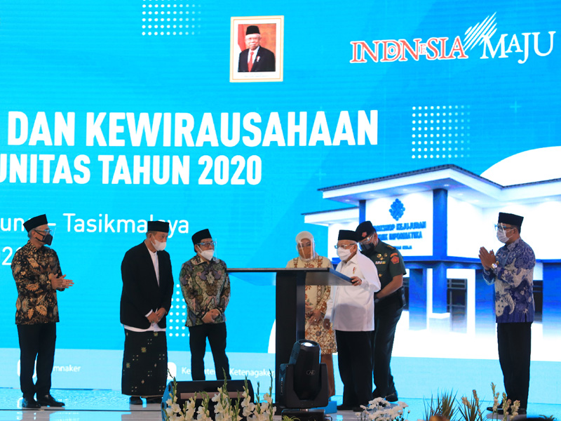 Peresmian Bank Wakaf Mikro Di Tasikmalaya