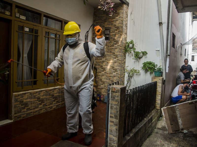 Penutupan RW Akibat Covid-19 Di Bandung