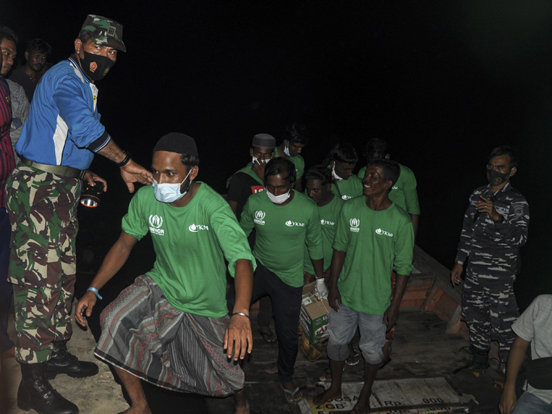 Imigran Rohingya Direlokasi Ke Medan
