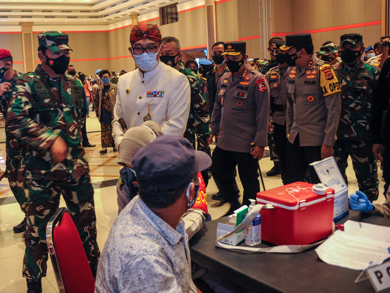 Kunjungan Kapolri dan Panglima TNI Di Bandung