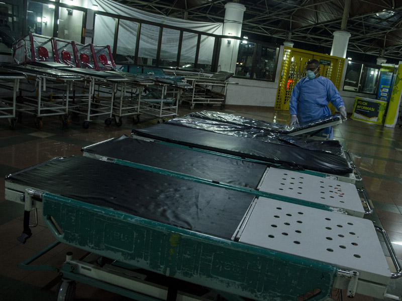 Peningkatan BOR Kasus Covid-19 Di Jabar