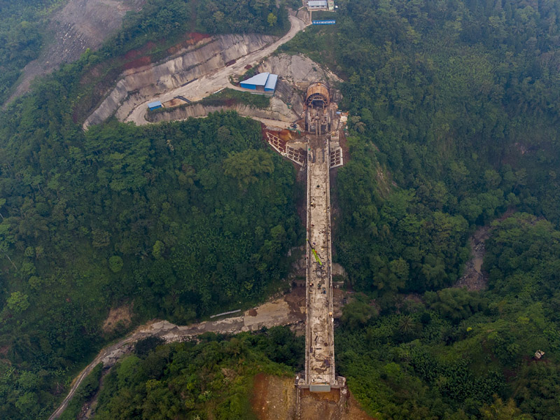 Jembatan Tertinggi Proyek Kereta Cepat Jakarta-Bandung