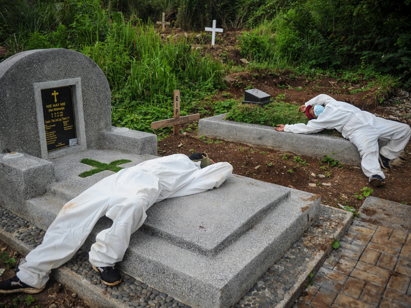 Pemakaman Covid-19 Di Bandung Meningkat