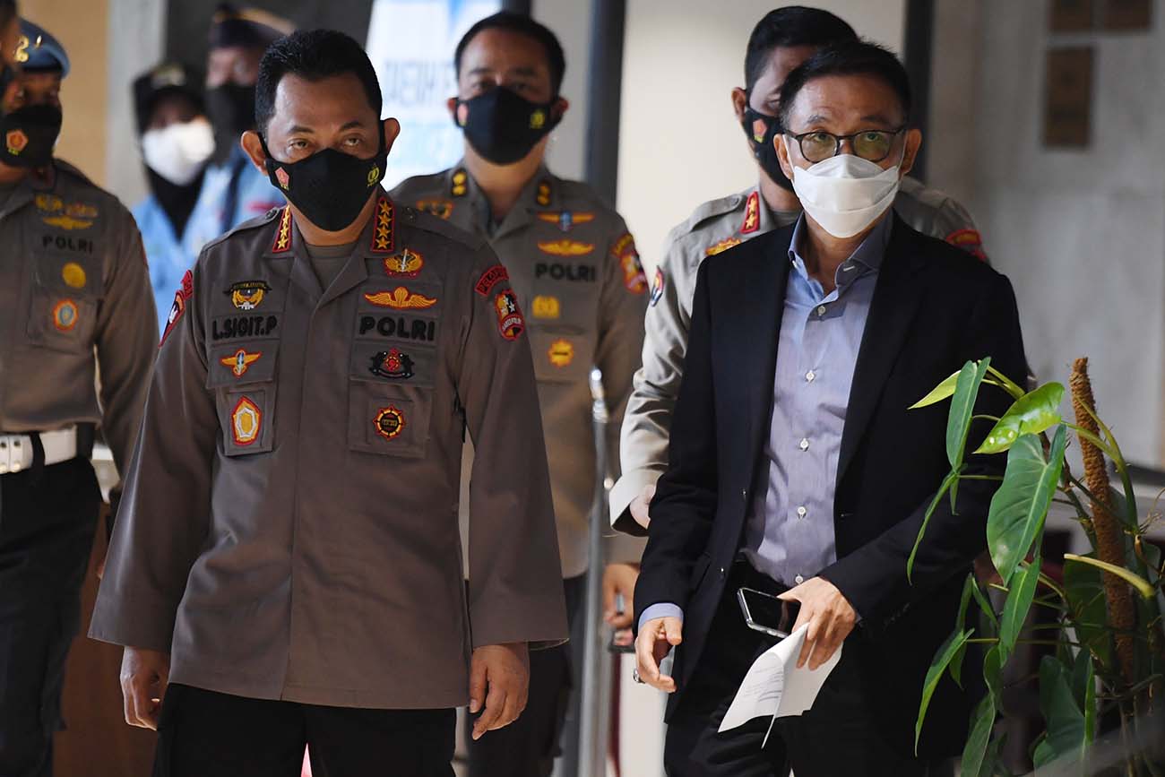 Rapat Kerja Komisi III DPR dengan Kapolri 