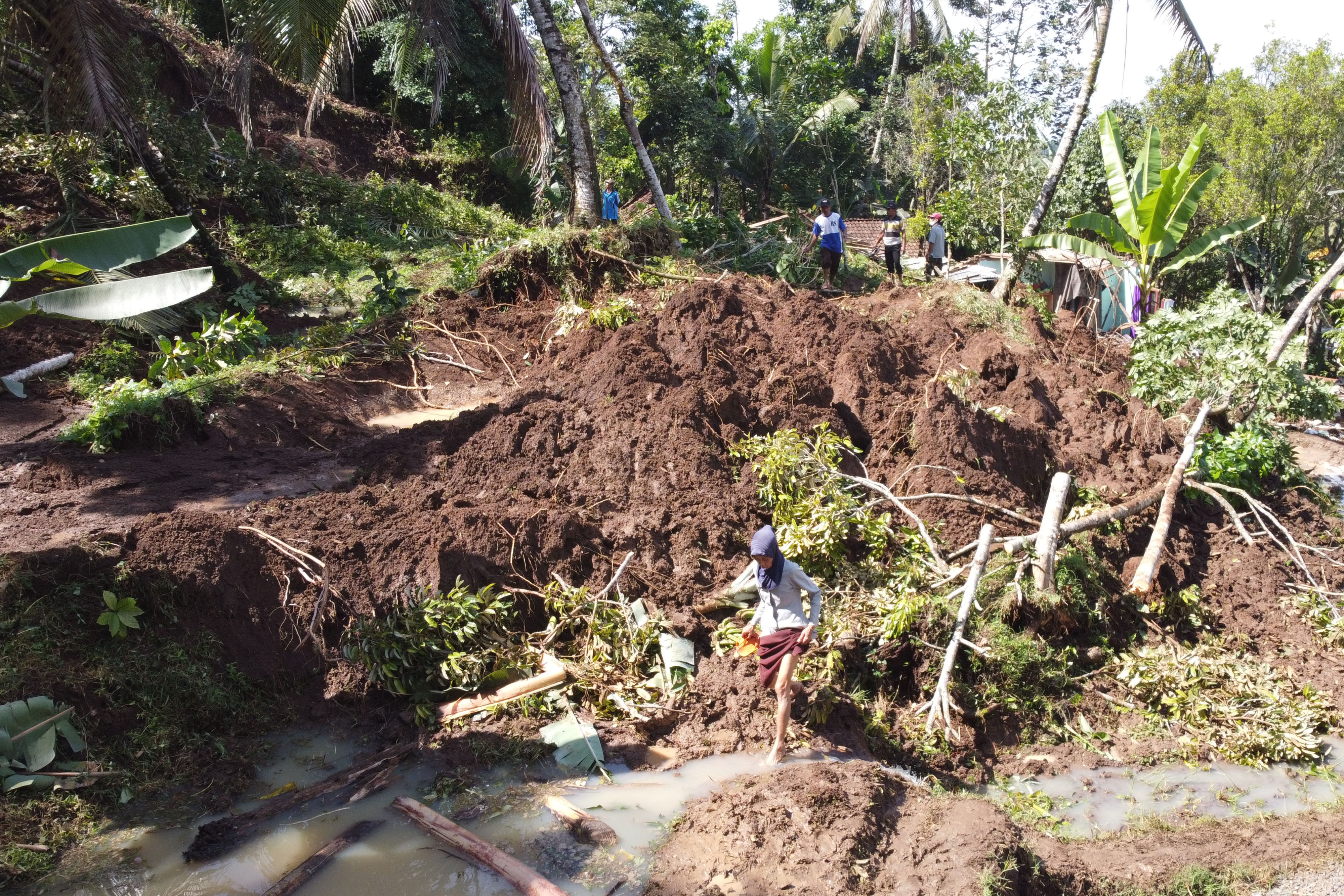 Longsor di Banyuwangi