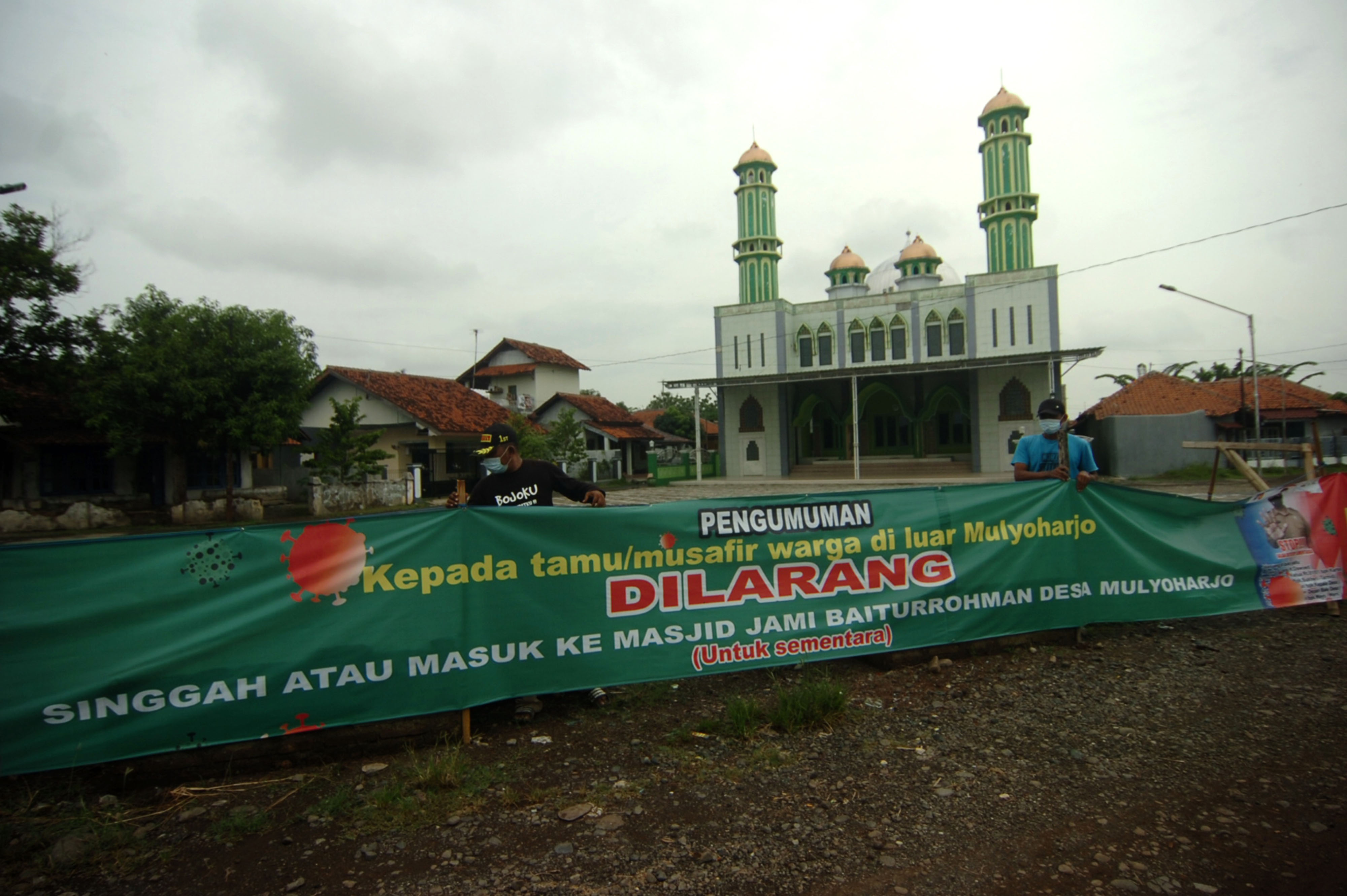 Karantina Desa di Kabupaten Tegal