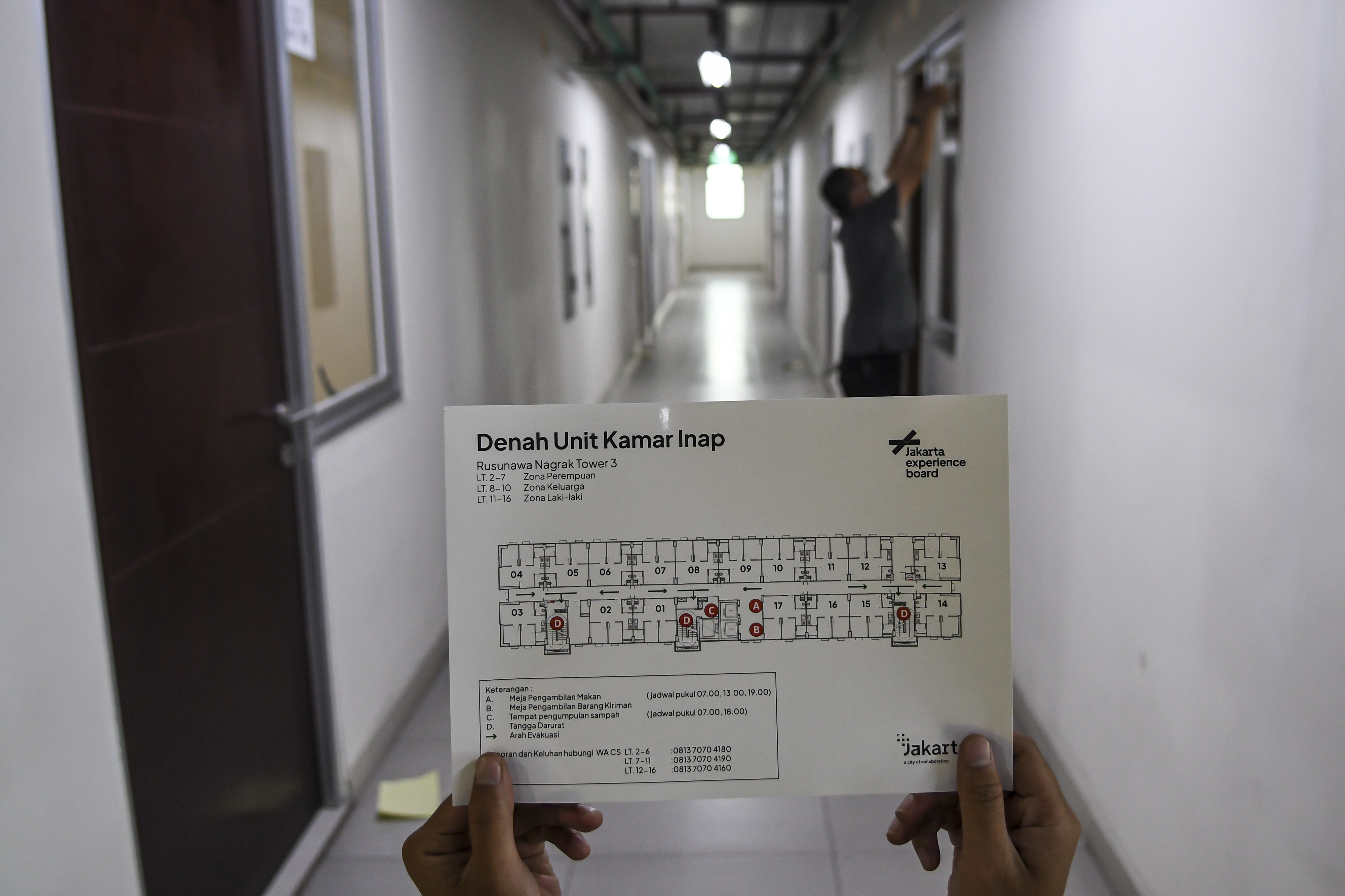 Rusun Nagrak untuk Rawat Pasien OTG Covid-19