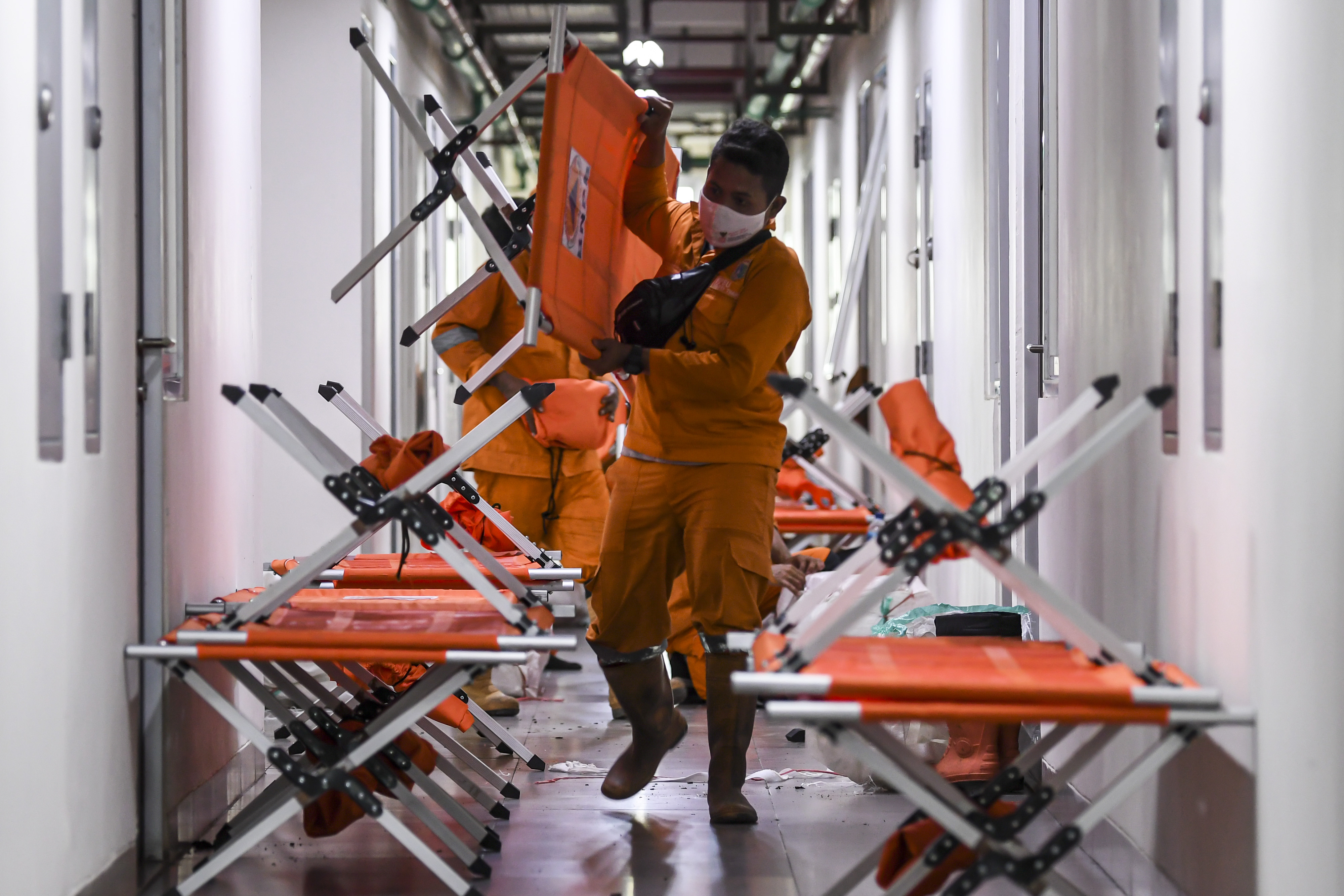 Rusun Nagrak untuk Rawat Pasien OTG Covid-19