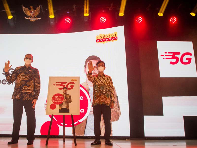 Peluncuran Jaringan 5G Indosat Ooredoo Di Solo