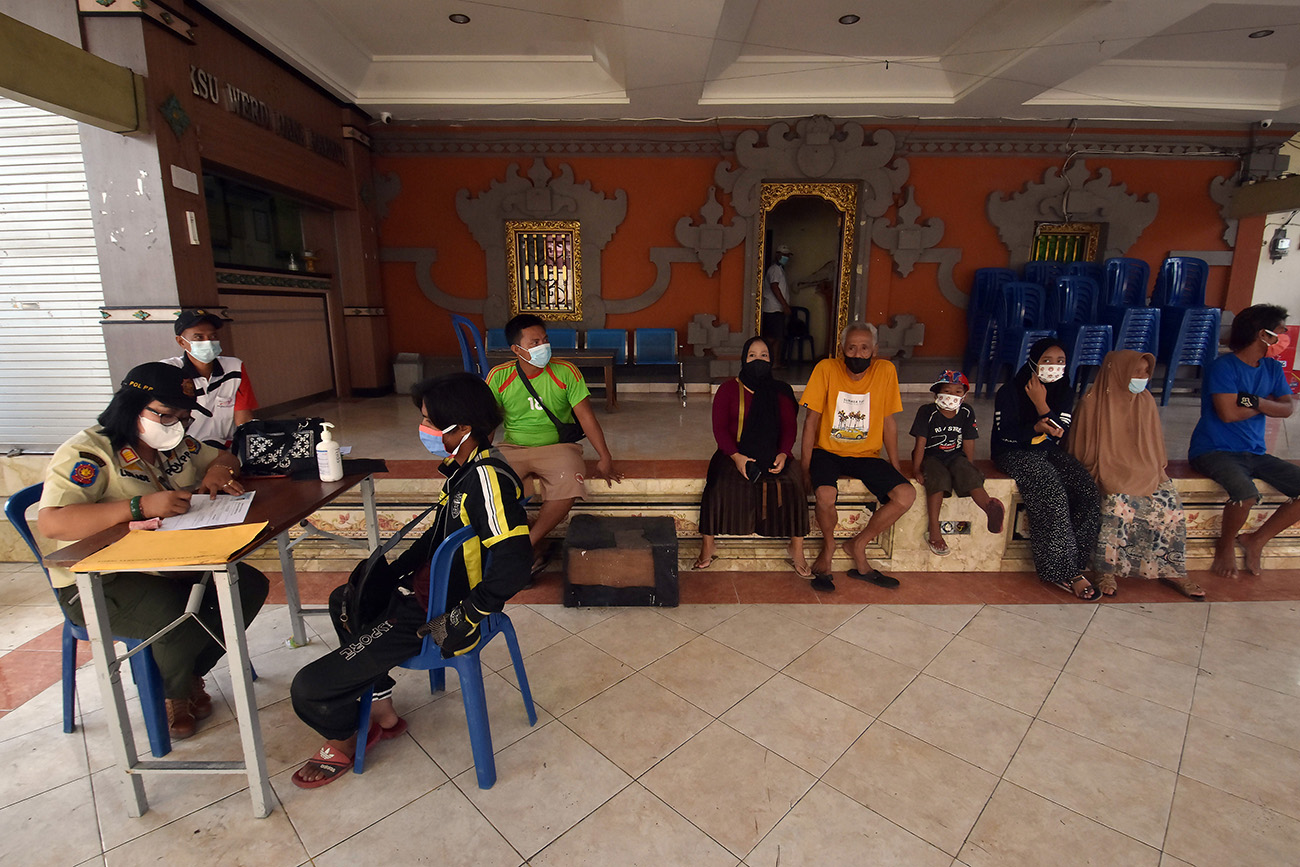 Pengetatan PPKM Berskala Mikro di Denpasar