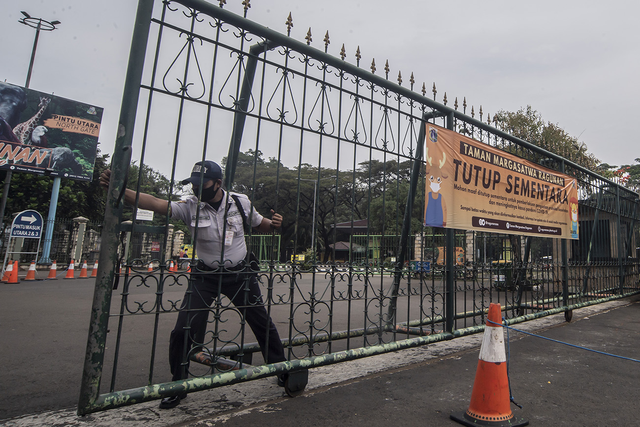 Taman Margasatwa Ragunan Tutup Sementara