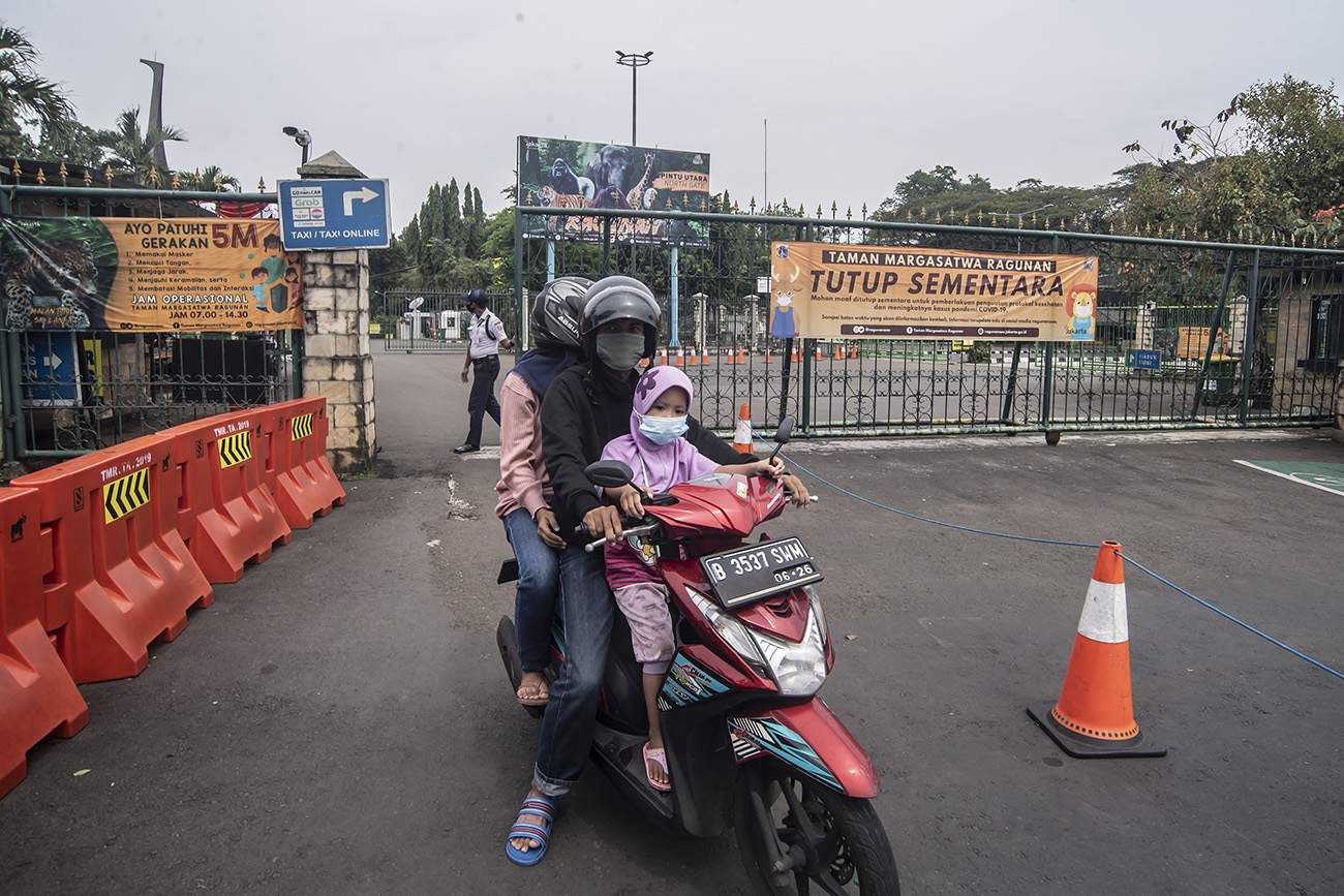 Taman Margasatwa Ragunan Tutup Sementara