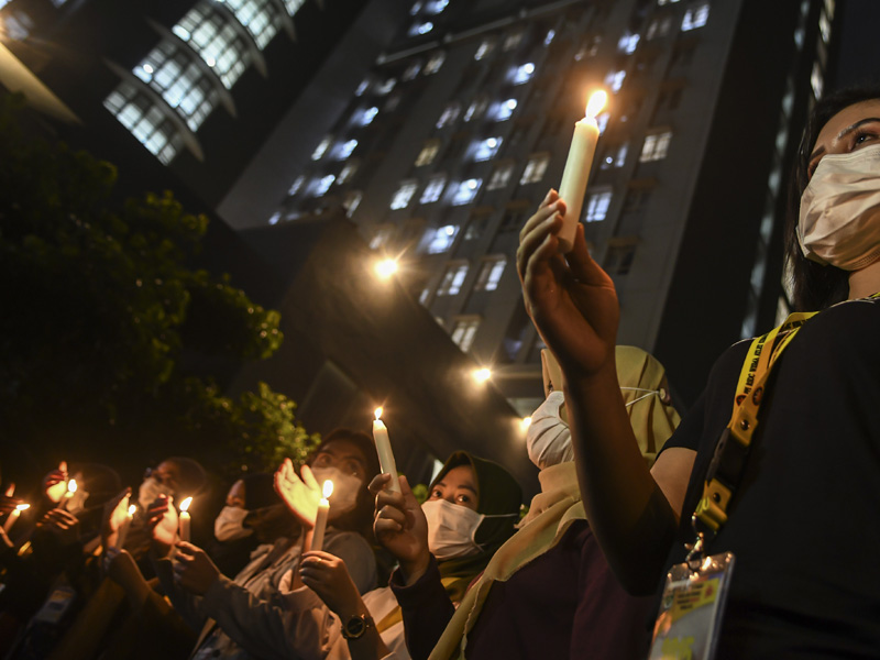 Tenaga Kesehatan RSDC Wisma Atlet Meninggal Dunia