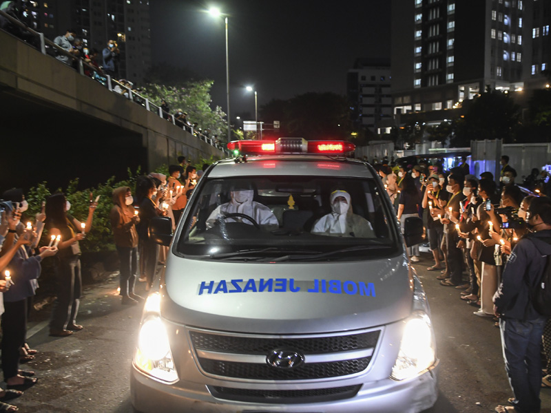 Tenaga Kesehatan RSDC Wisma Atlet Meninggal Dunia