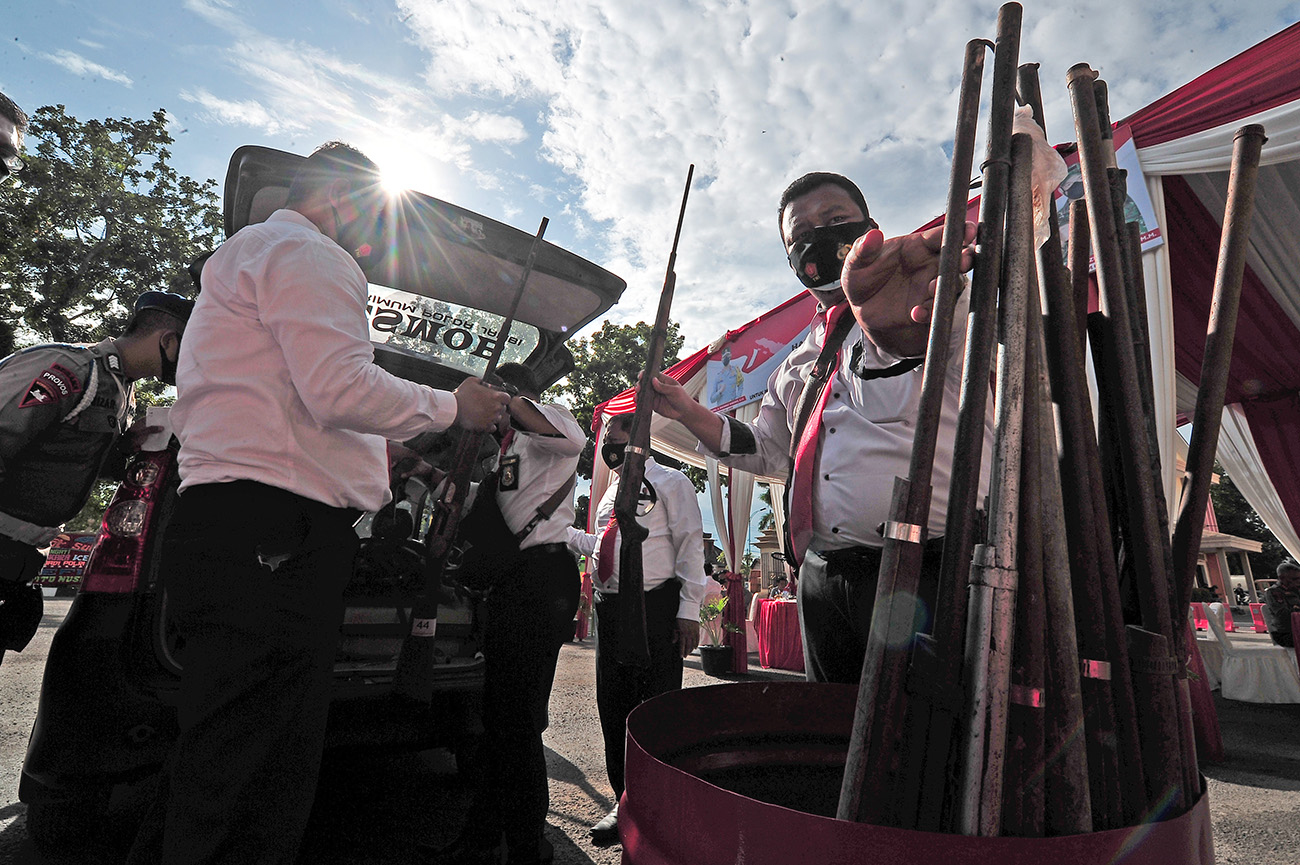 Pemusnahan Senjata Api Rakitan