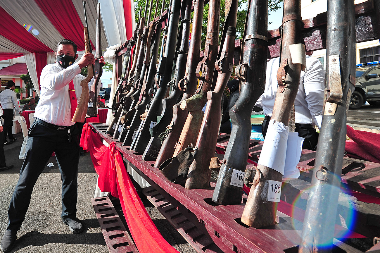 Pemusnahan Senjata Api Rakitan