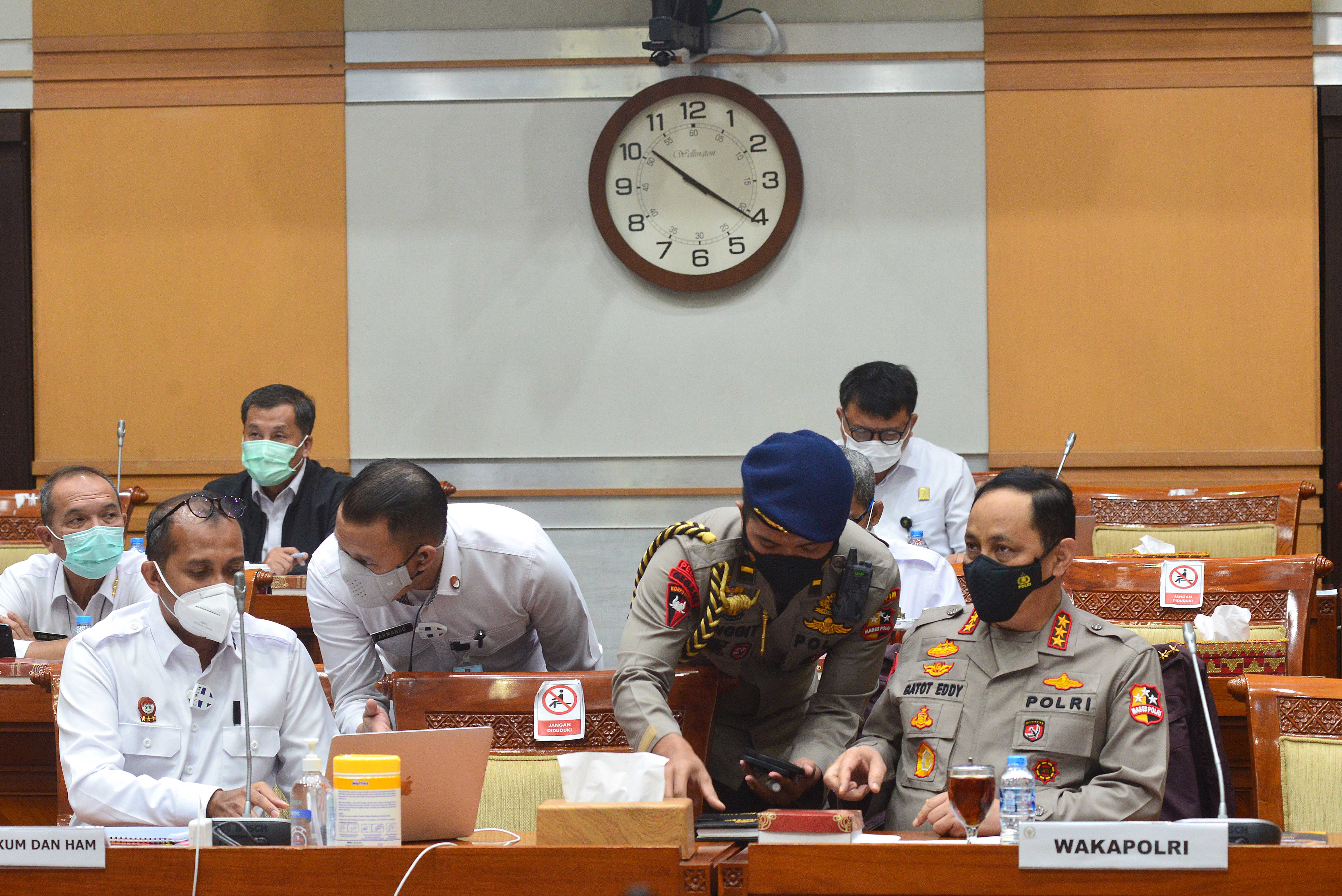 Raker Tiga Lembaga Bahas RKA/RKP 2022