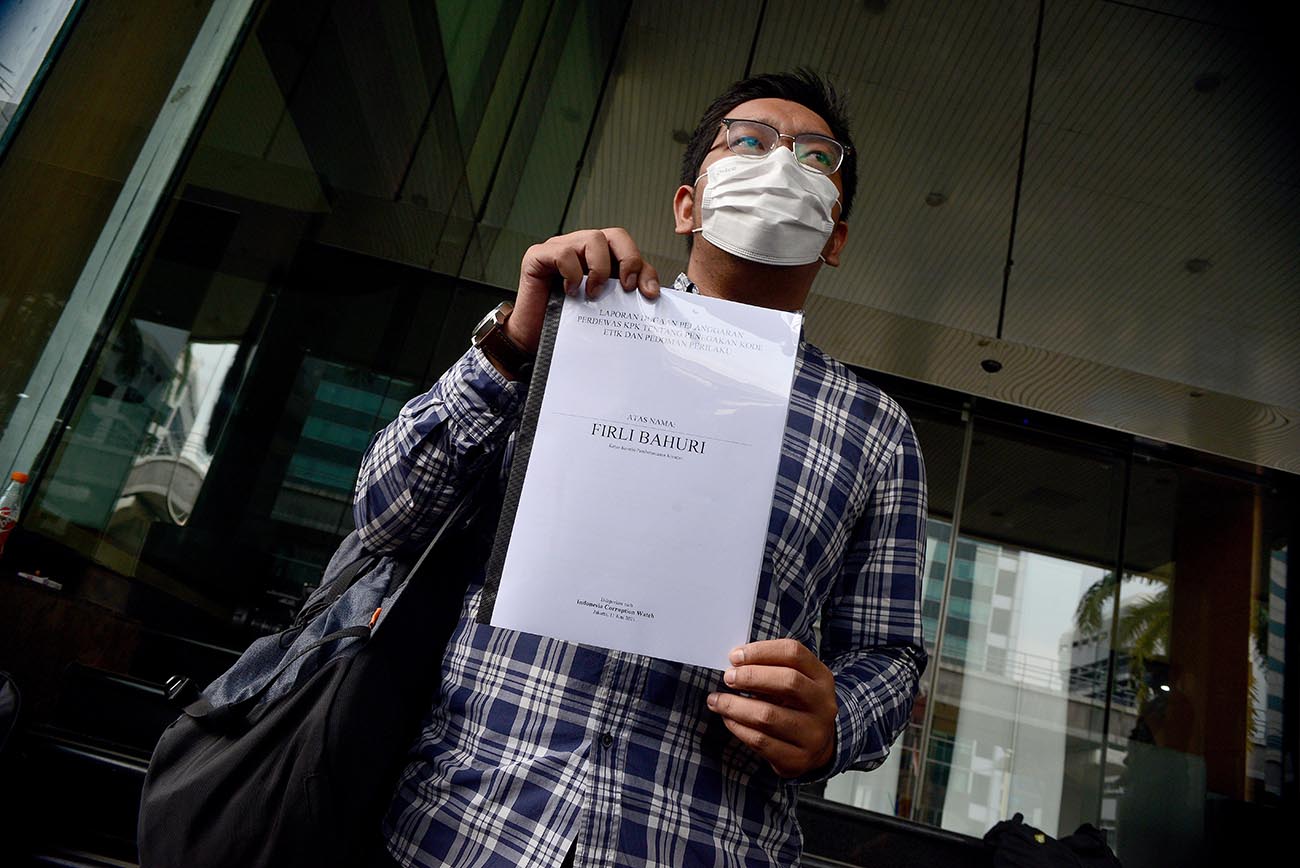 ICW Laporkan Firli ke Dewas KPK