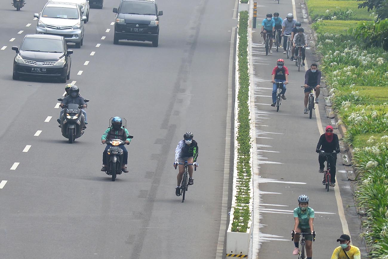  Wacana Pembongkaran Jalur Khusus Sepeda