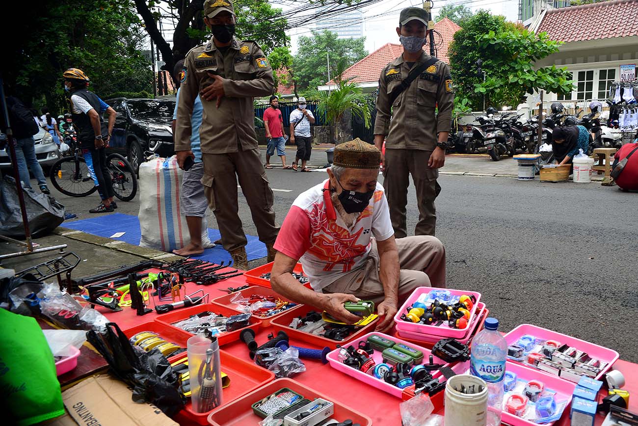 Operasi Yustisi Covid-19 di Jakarta