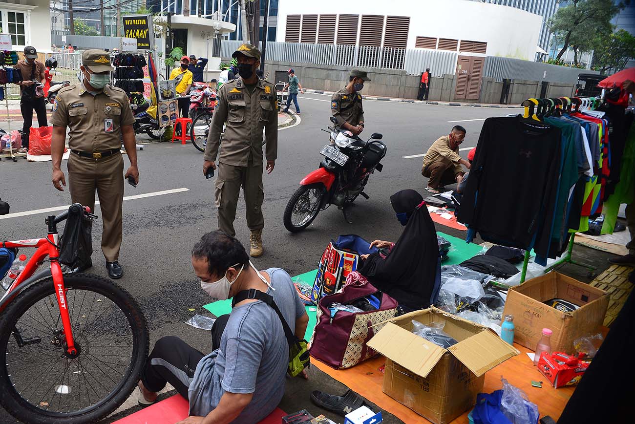 Operasi Yustisi Covid-19 di Jakarta