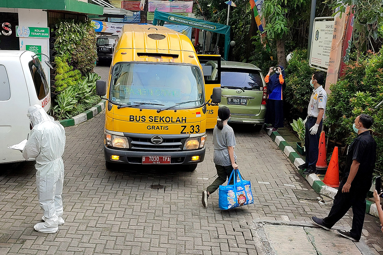 Kasus Positif Covid-19 di Indonesia 