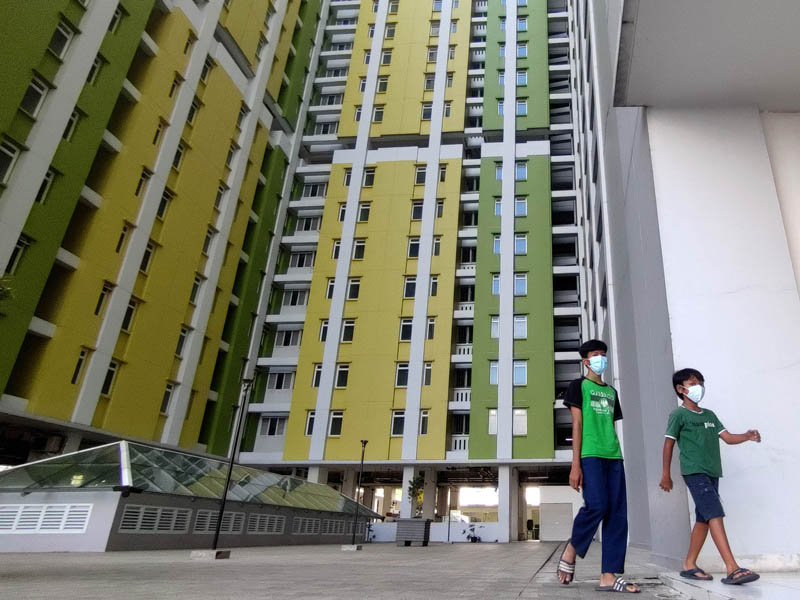 Siapkan Rusun Pasar Rumput Tempat Alternatif Isolasi Mandiri