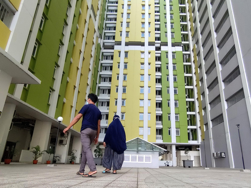 Siapkan Rusun Pasar Rumput Tempat Alternatif Isolasi Mandiri