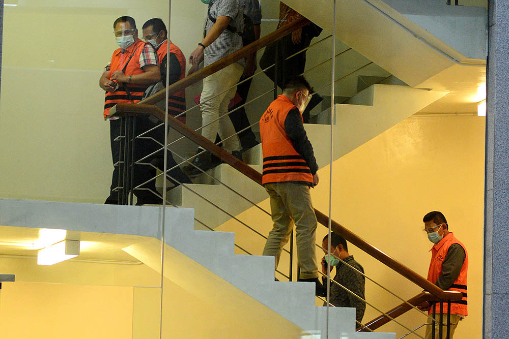 KPK Tahan Empat Mantan Anggota DPRD Jambi