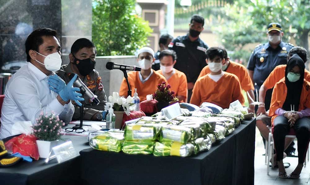 Pengungkapan Jaringan Narkotika Internasional