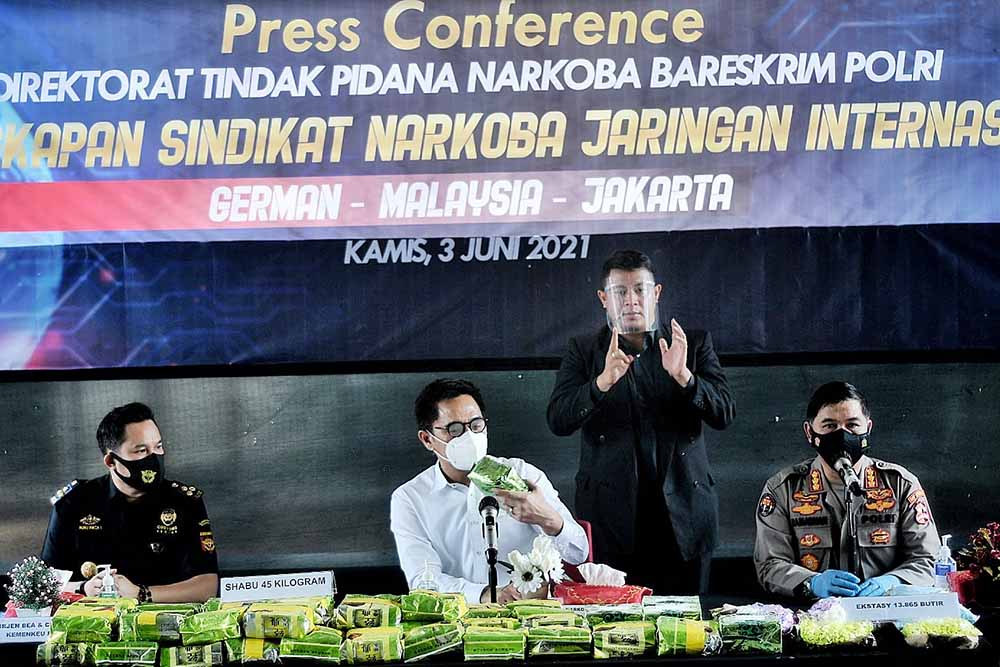 Pengungkapan Jaringan Narkotika Internasional