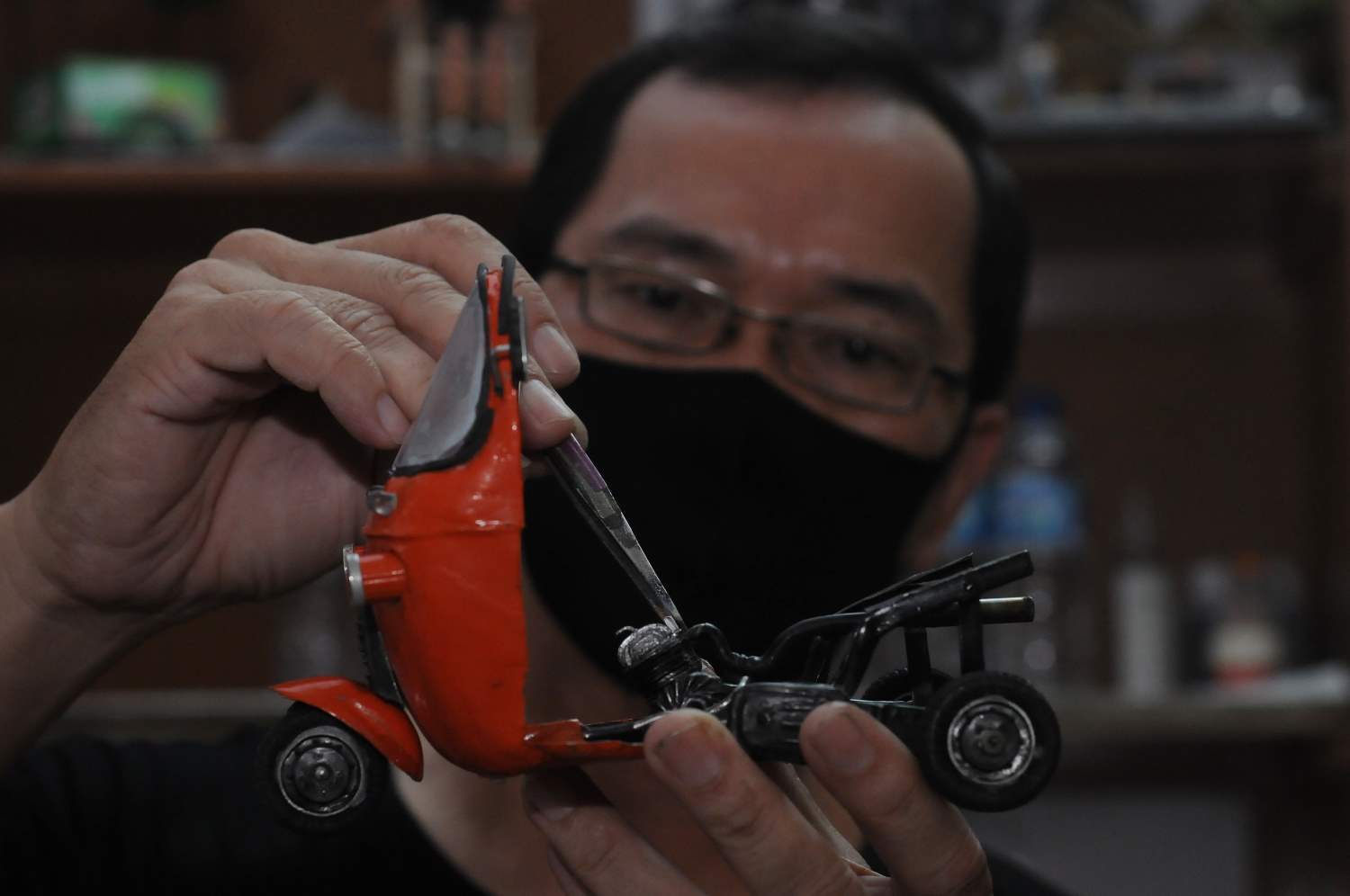 Kerajinan Miniatur Bajaj