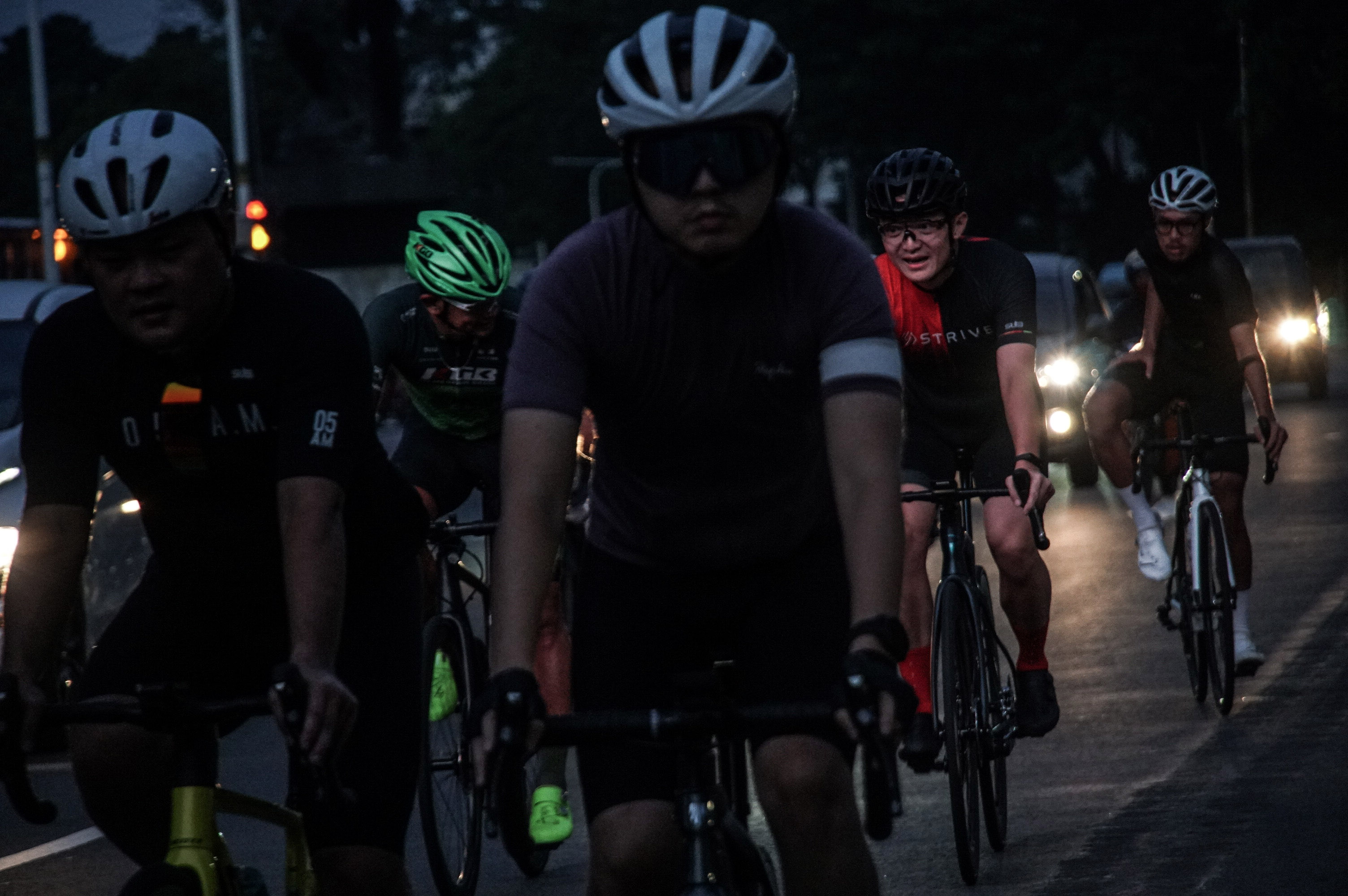 Uji Coba Lintasan Road Bike Sudirman-Thamrin