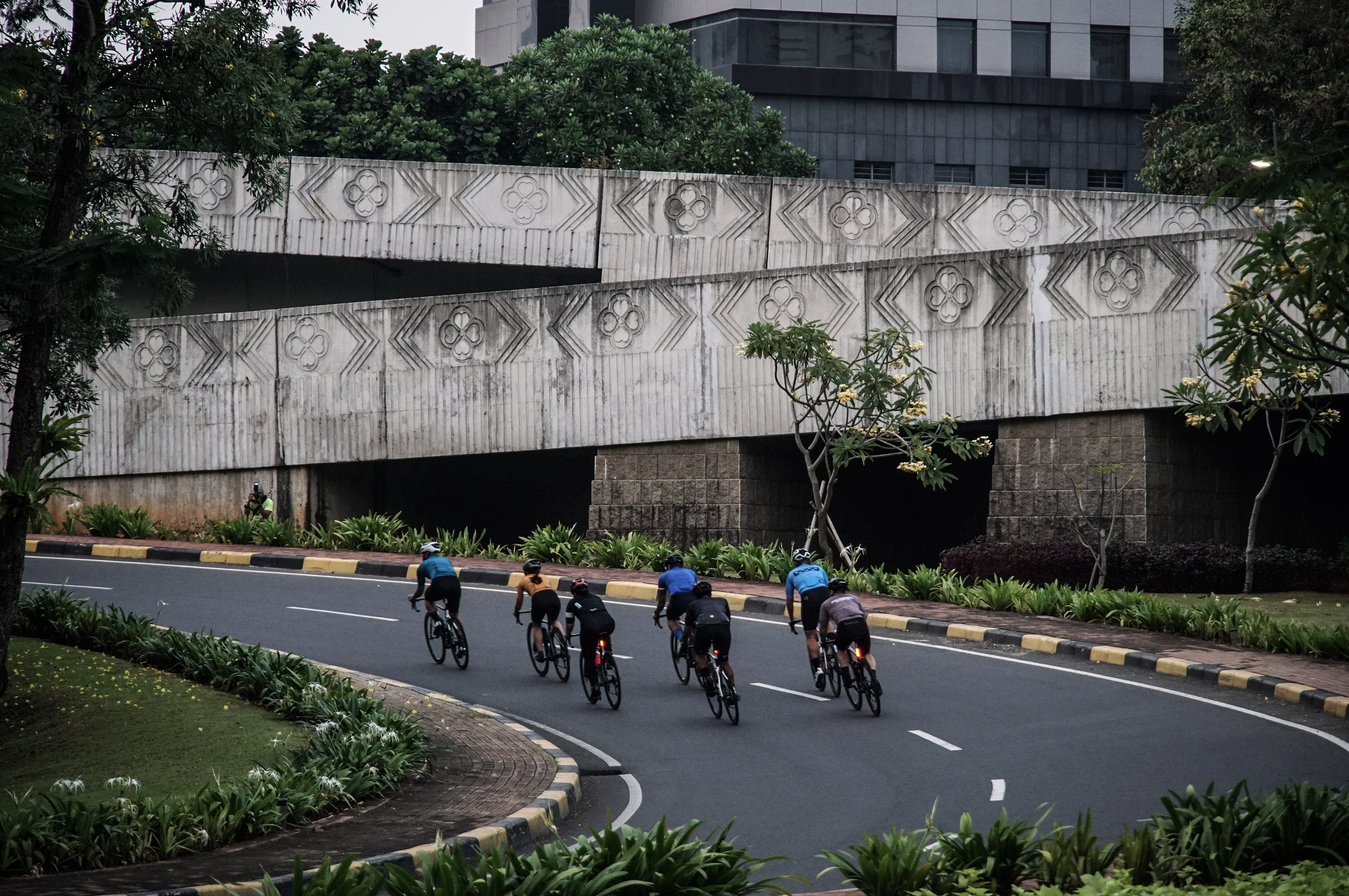 Uji Coba Lintasan Road Bike Sudirman-Thamrin