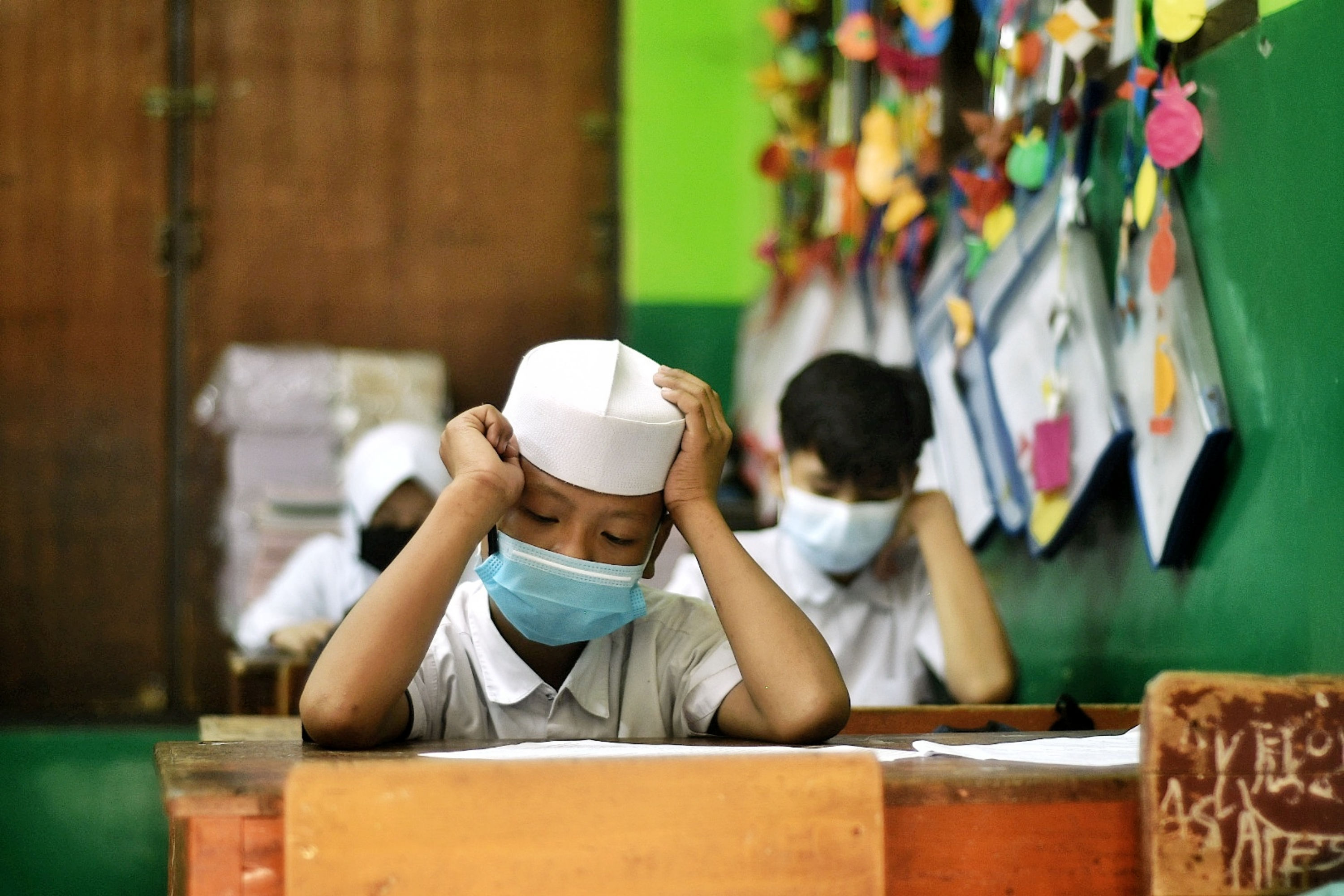 Ujian Sekolah Secara Tatap Muka di Bekasi
