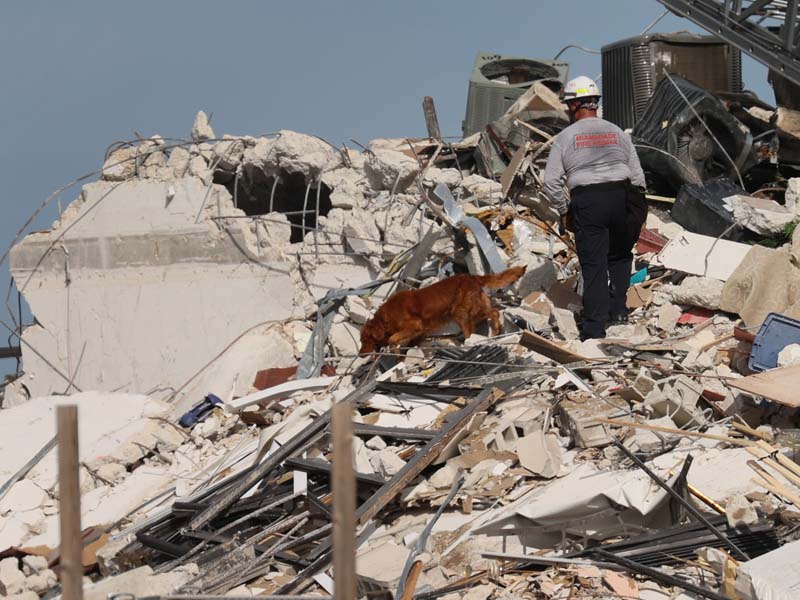 Apartemen Runtuh Di Miami, Satu Orang Meninggal Dunia