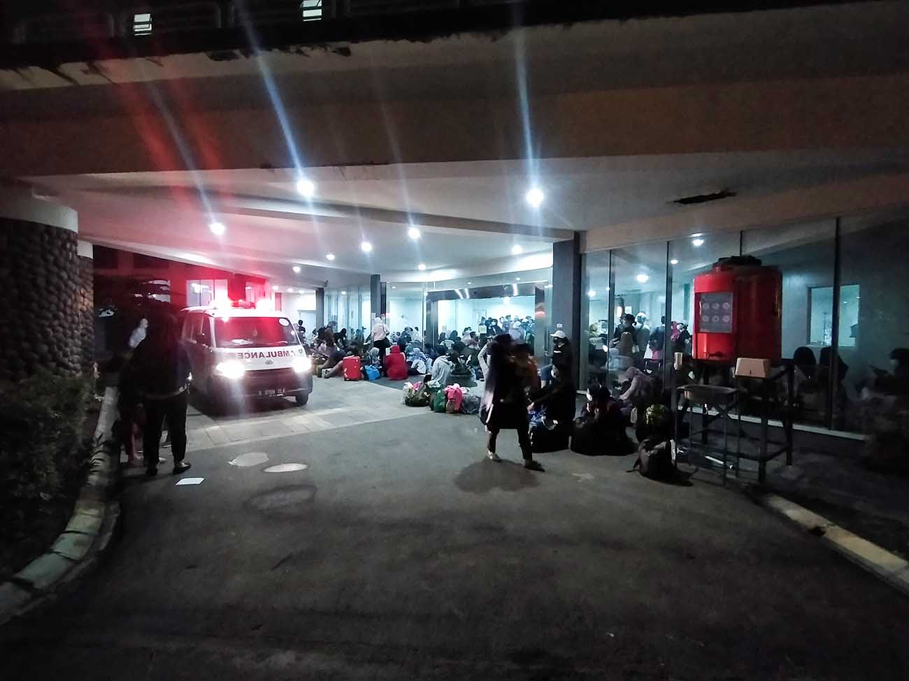  Lonjakan Pasien Covid-19 di RSDC Wisma Atlet Kemayoran 