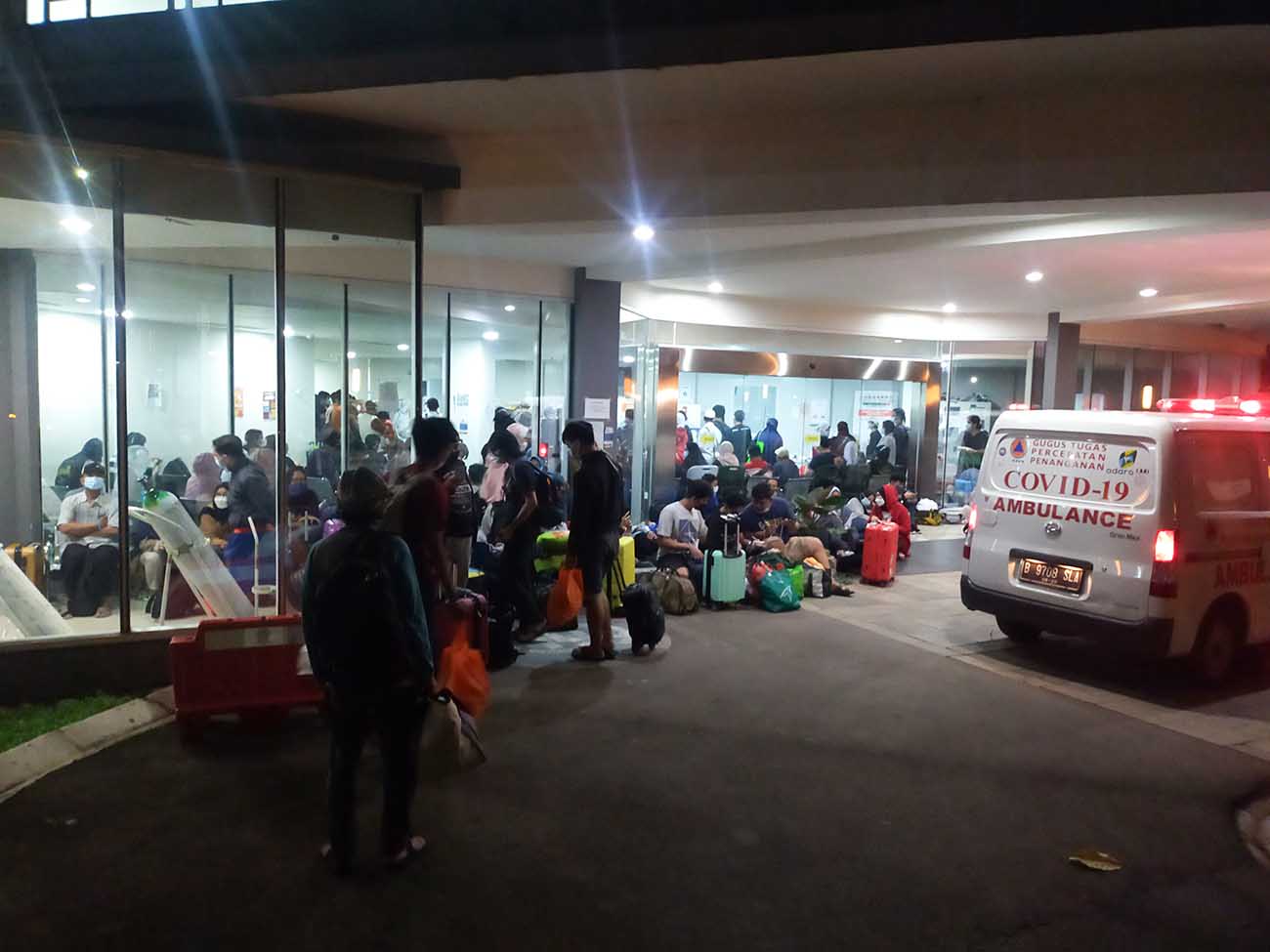  Lonjakan Pasien Covid-19 di RSDC Wisma Atlet Kemayoran 