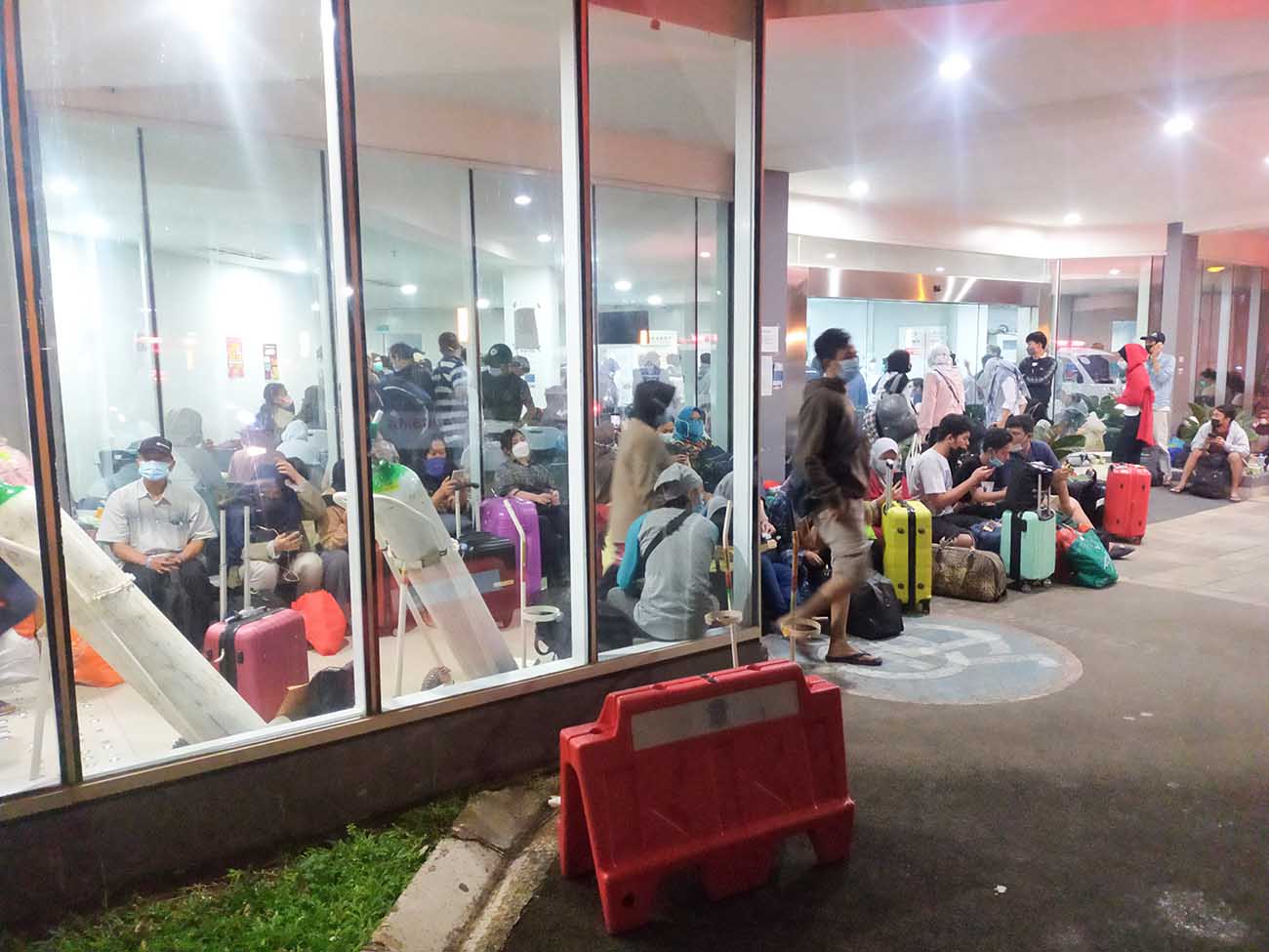  Lonjakan Pasien Covid-19 di RSDC Wisma Atlet Kemayoran 