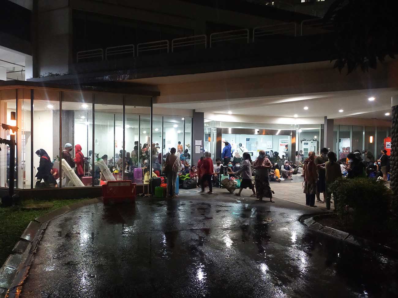  Lonjakan Pasien Covid-19 di RSDC Wisma Atlet Kemayoran 