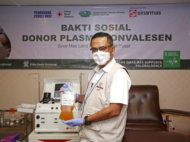 Pengusaha Peduli NKRI Gelar Donor Plasma Konvalesen
