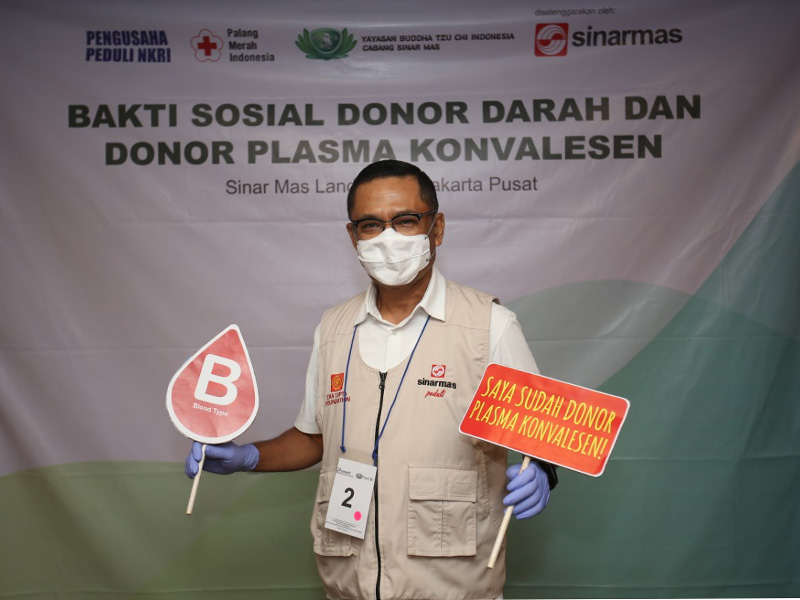 Pengusaha Peduli NKRI Gelar Donor Plasma Konvalesen