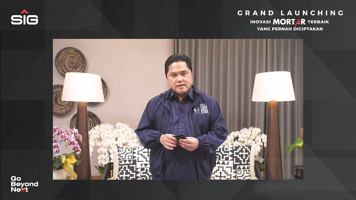 SIG Luncurkan Produk Mortar Secara Virtual