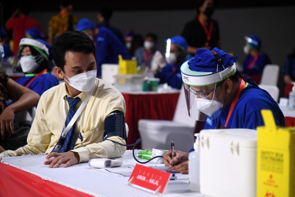 Vaksinasi Massal Bagi Pelaku Sektor Jasa Keuangan