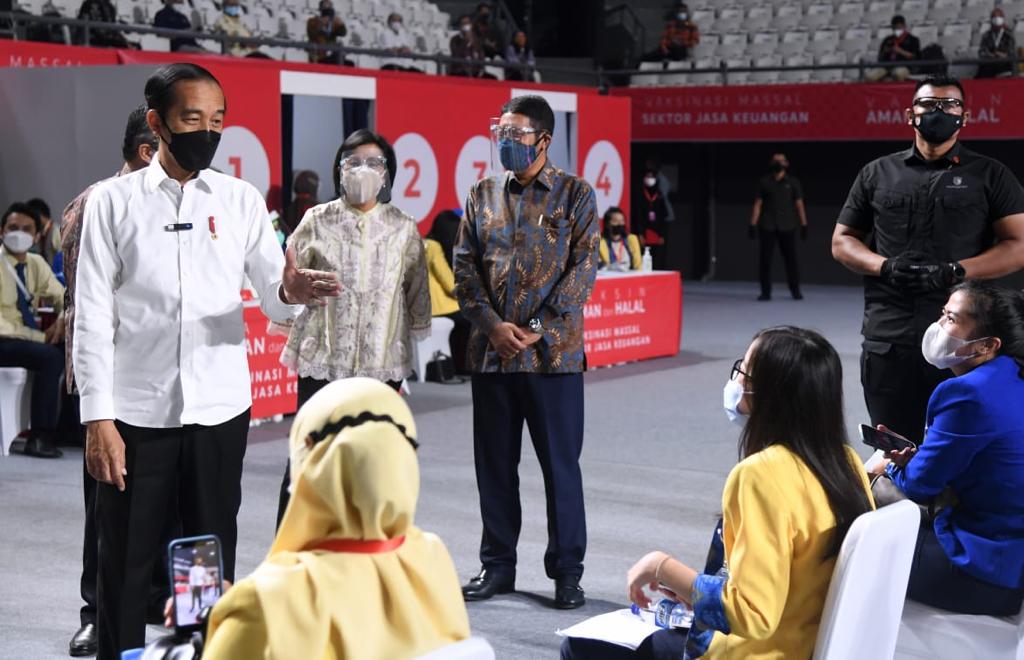 Vaksinasi Massal Bagi Pelaku Sektor Jasa Keuangan