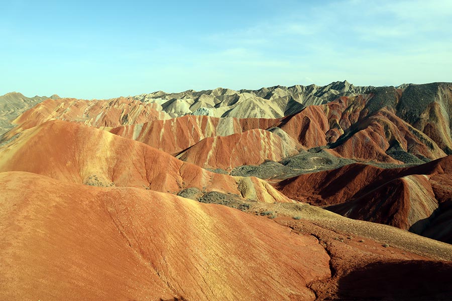 Geopark Bukit Warna-Warni Taman Bumi Danxia Tiongkok 