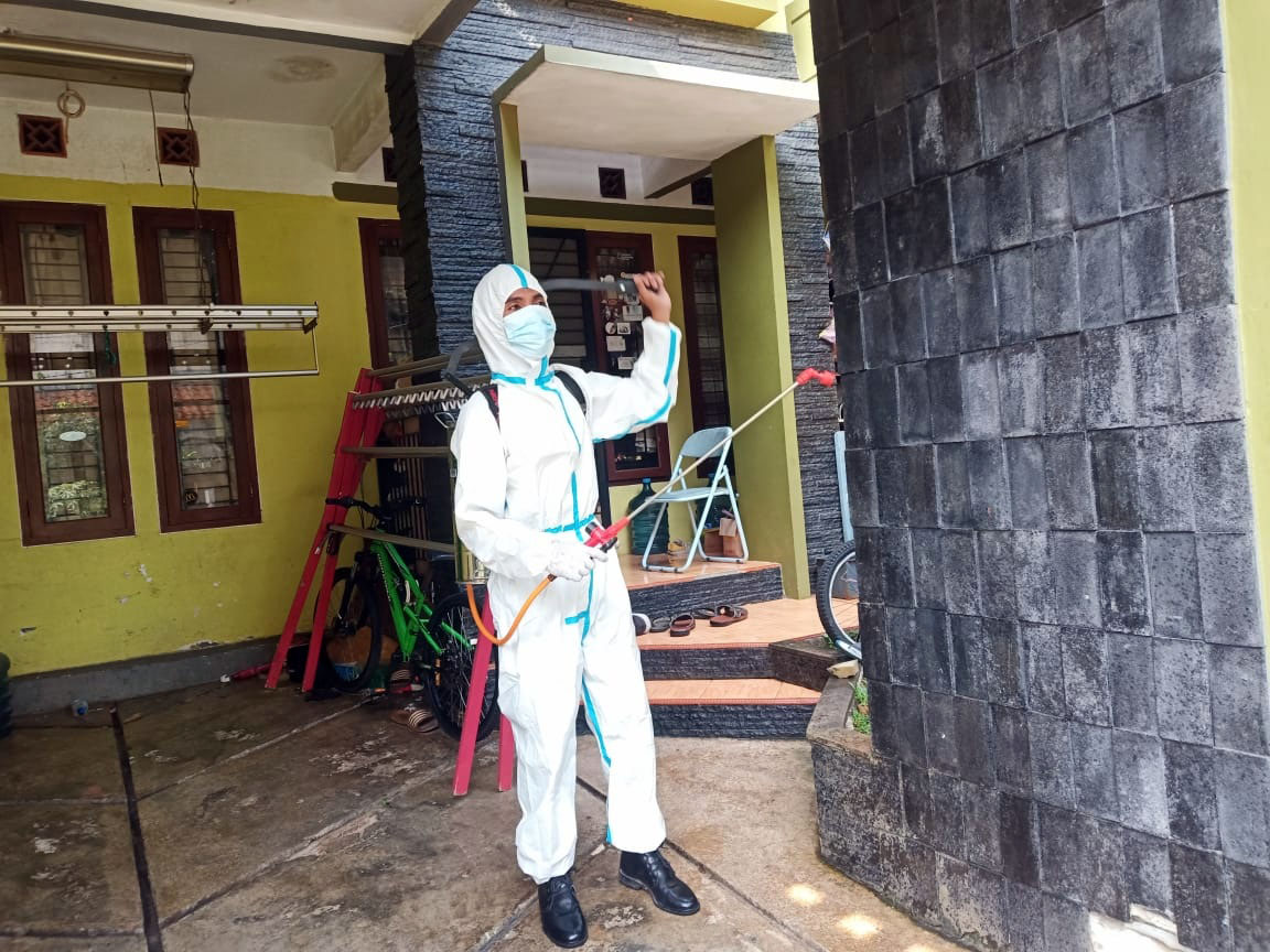 Aksi Pencegahan Penyebaran Covid-19 di Perumahan Bukit Rivaria  