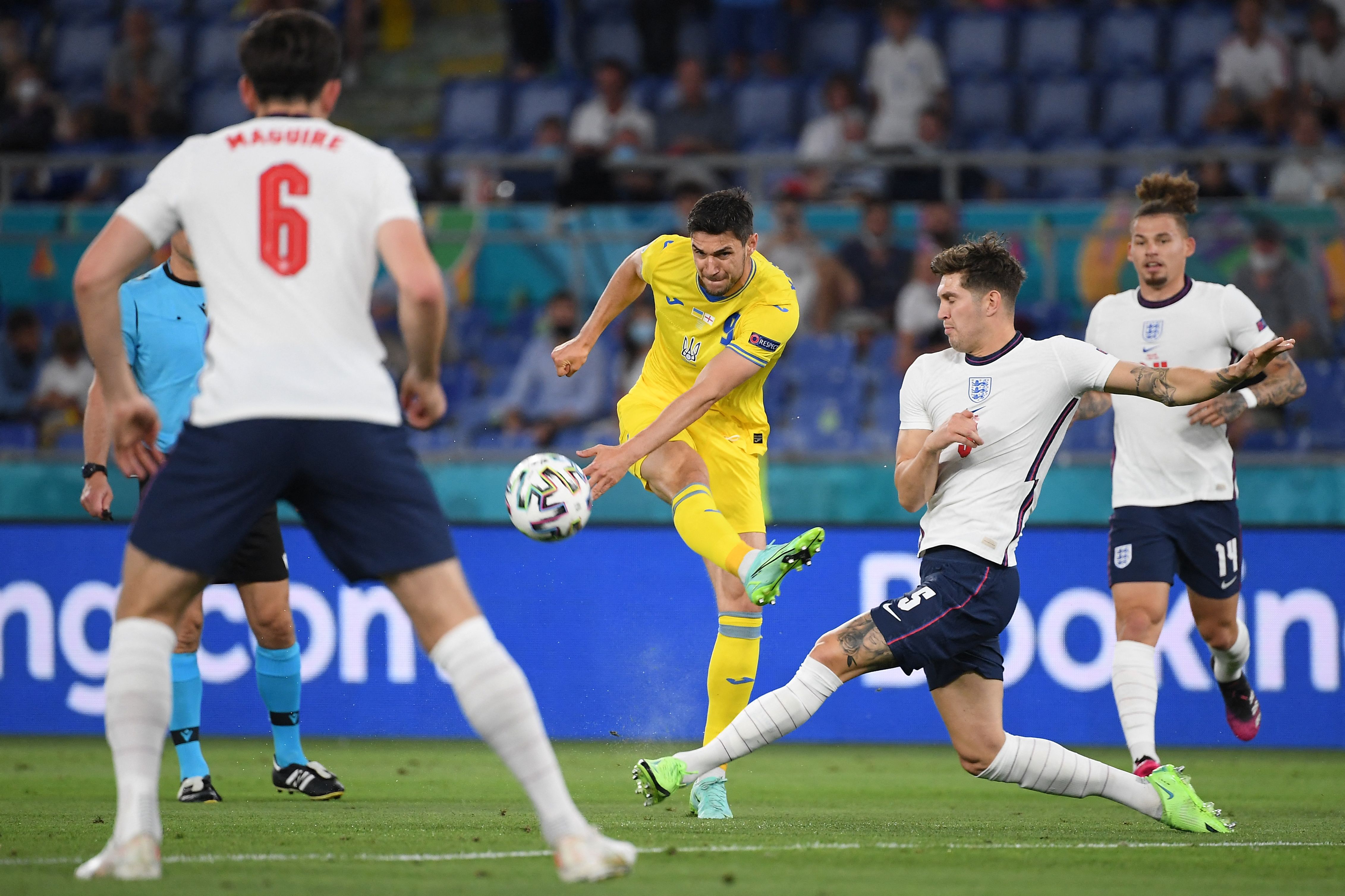 Bantai Ukraina 0-4, Inggris Bertemu Denmark di Semifinal Euro 2020