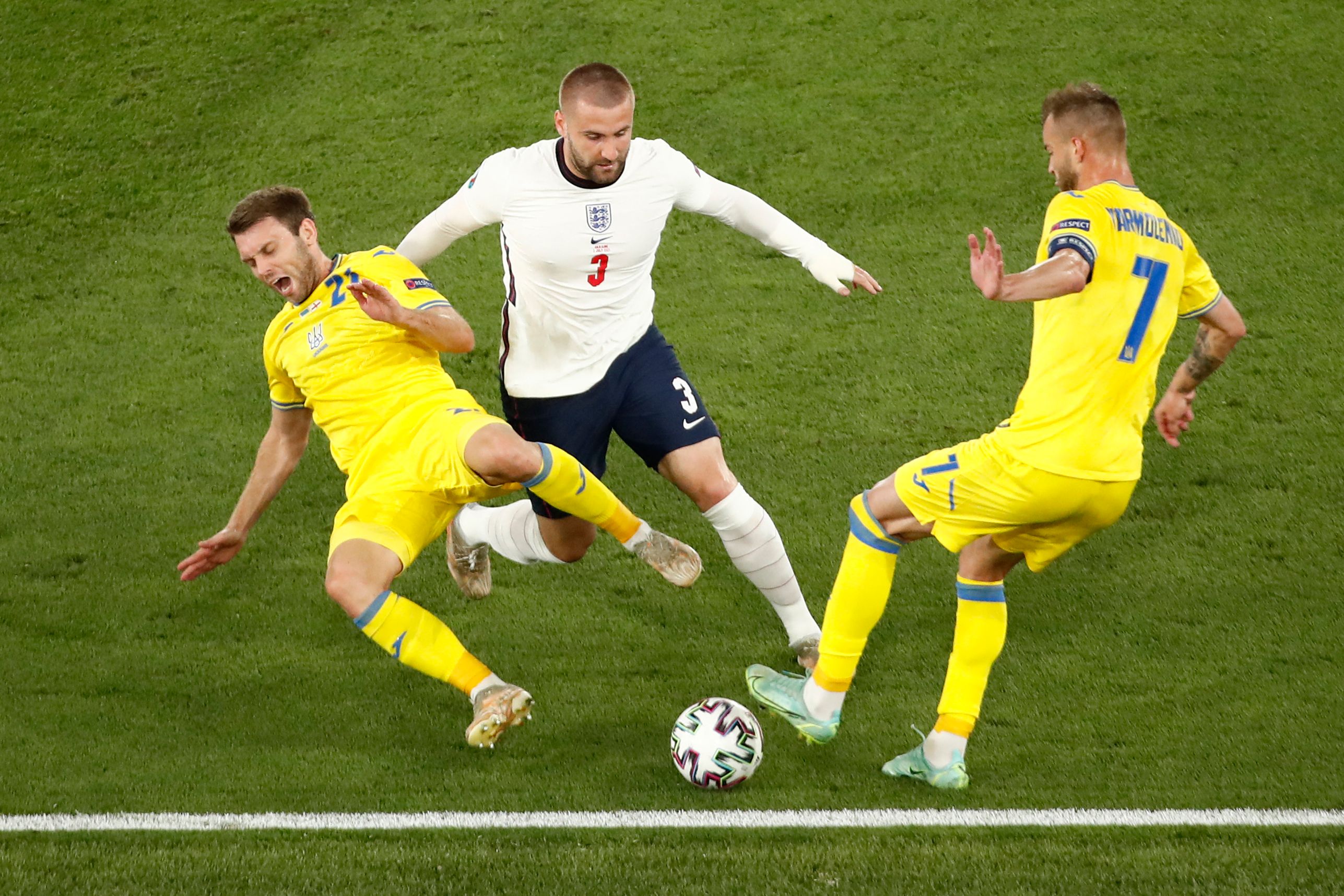 Bantai Ukraina 0-4, Inggris Bertemu Denmark di Semifinal Euro 2020