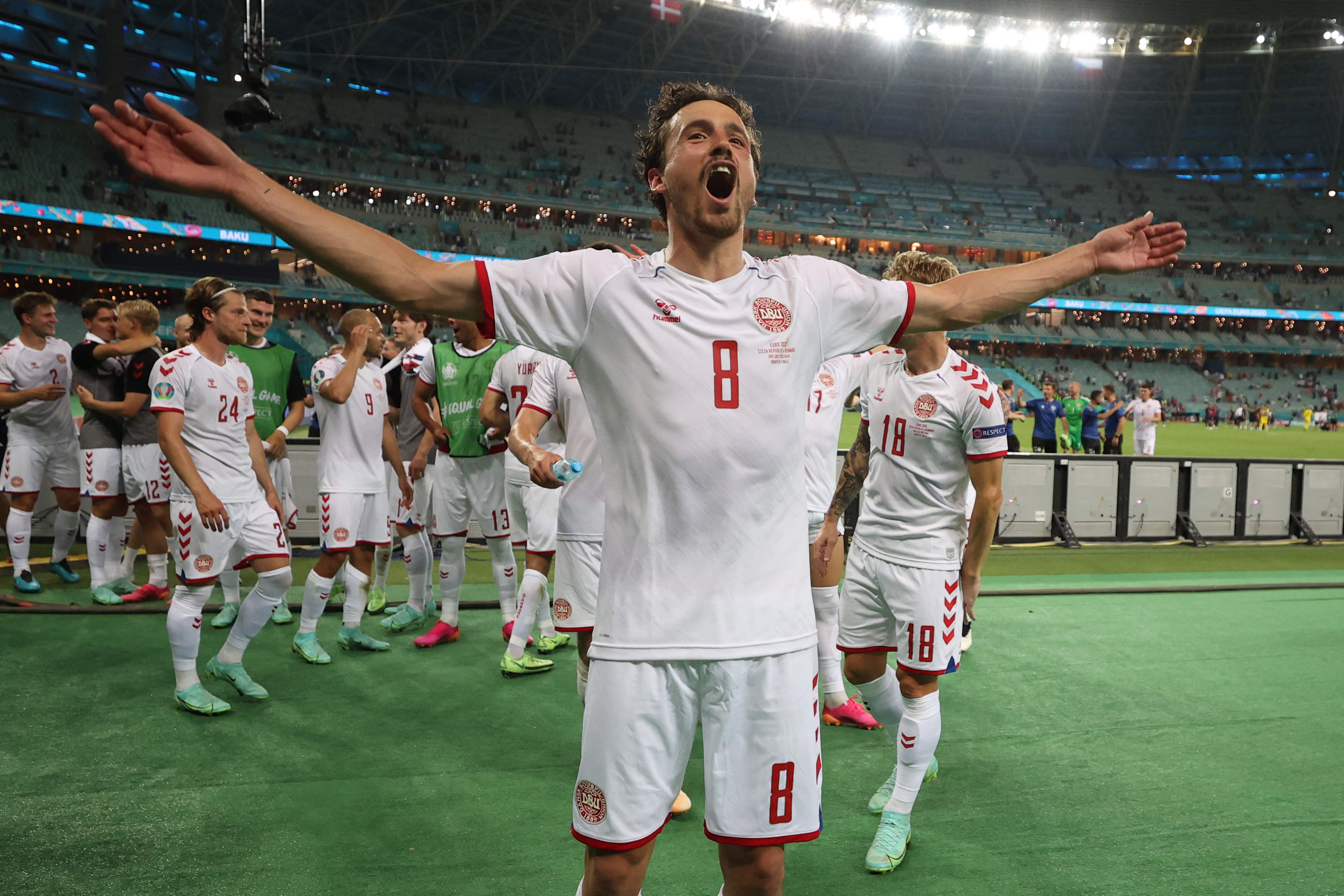 Denmark Melangkah Semifinal Euro 2020